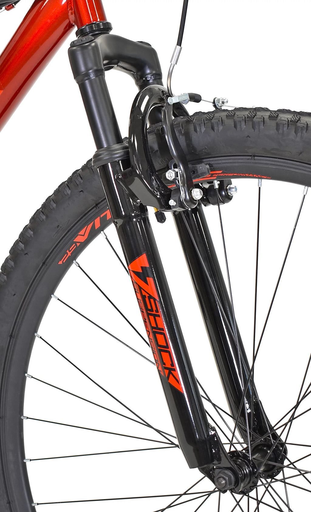 Red Dual Suspension Mountain Bike K813440