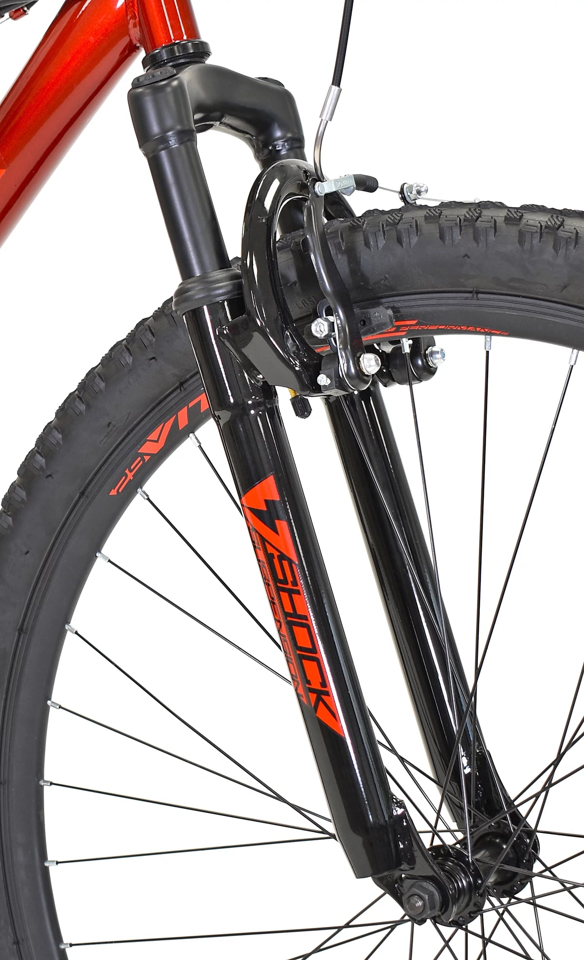 Red Dual Suspension Mountain Bike K813440