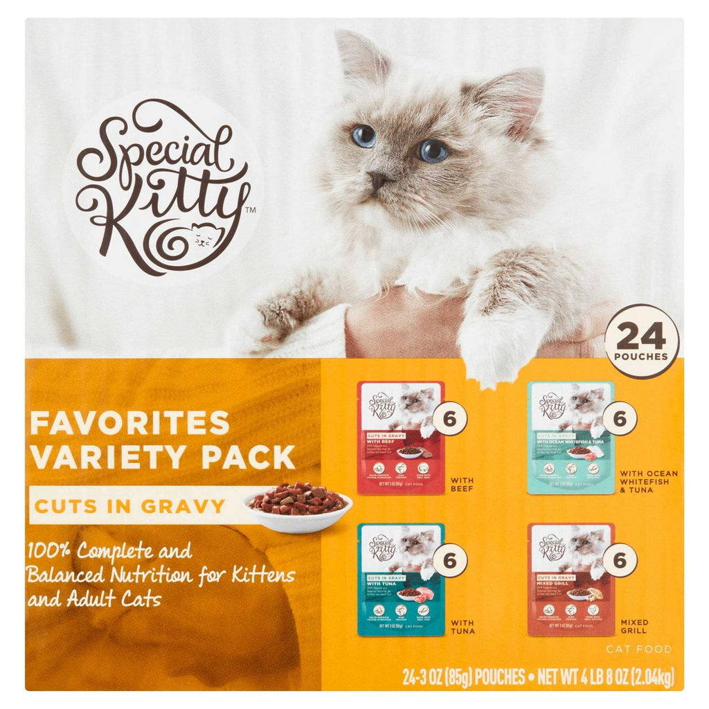 Cuts in Gravy Cat Food 3oz. Pouches Q547569