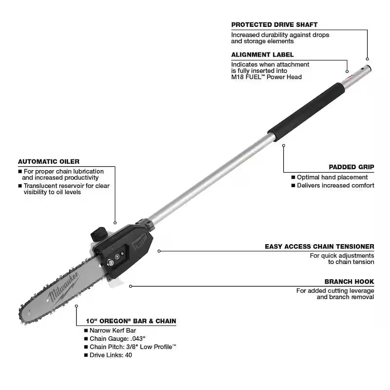 18V Lithium-Ion String Trimmer Blower Combo Kit with Edger Hedge Trimmer and Pole Saw 5-Tool H466626