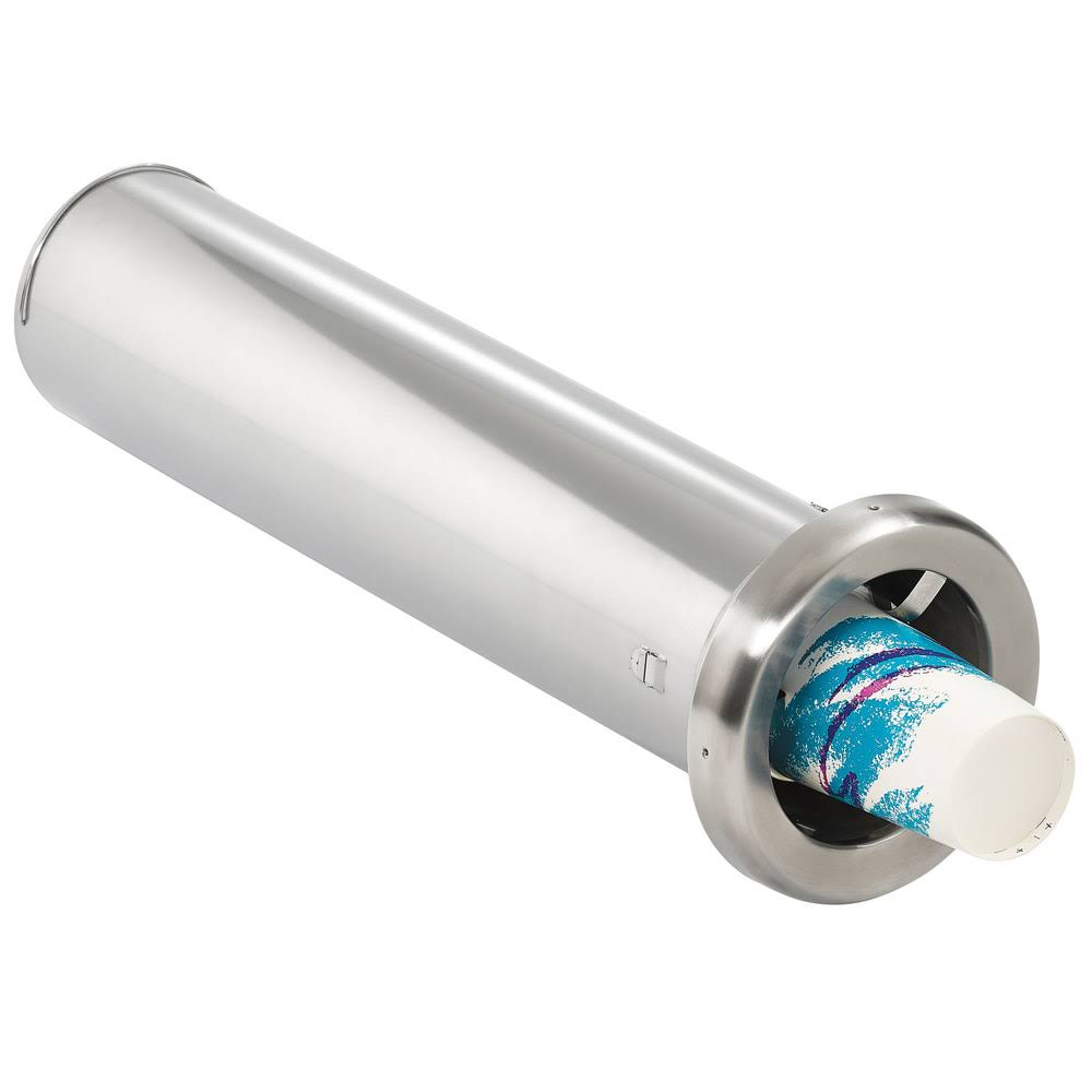 Stainless Steel In-Counter Cup Dispenser K166