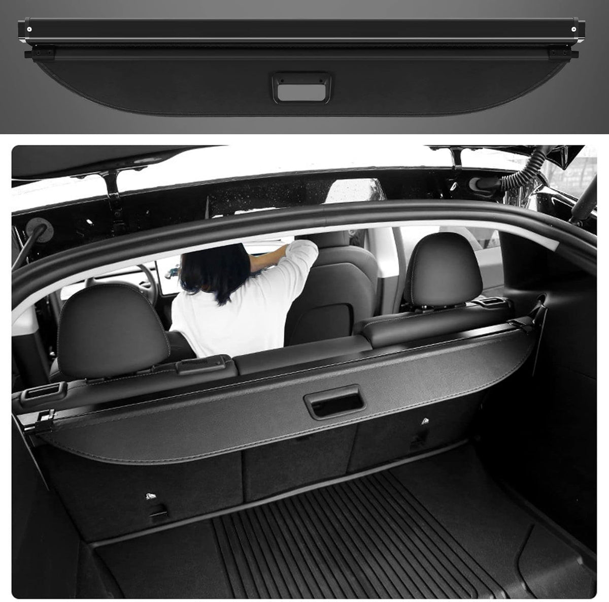 Waterproof Retractable Car Trunk Cover Pack of 2 X27014