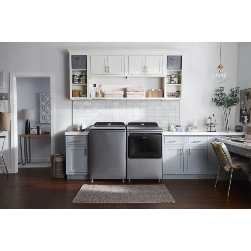 7.4 Cu. Ft. White Smart Top Load Electric Dryer B579240