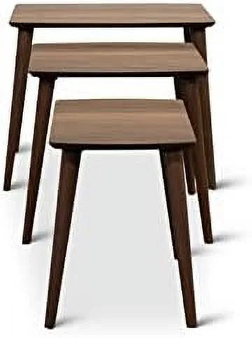 Wood Nesting Tables Set of 3 V626212