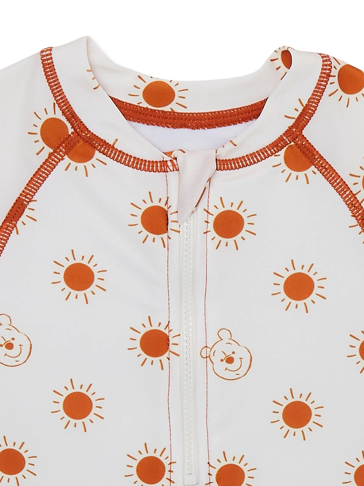 Baby Short Sleeve Rashguard Swimsuit, 1-Piece V914