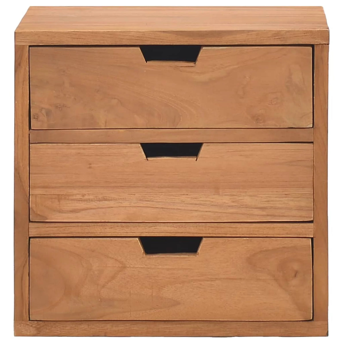 Solid Teak Wood Bedside Cabinet L6658