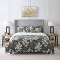 Black Full/Queen Duvet Cover Set I680