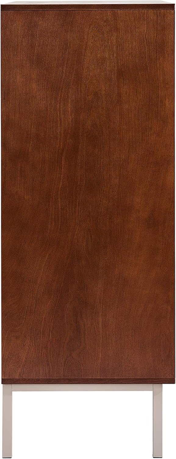 Two-Tone Sliding Door Cabinet L896