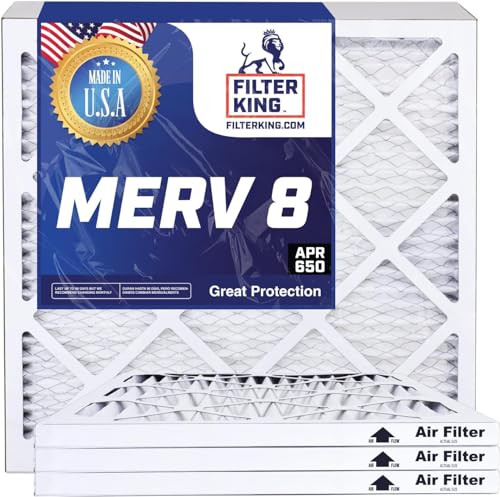 11.5x11.5x1 MERV 8 Pleated HVAC Air Filter 4-Pack X194283
