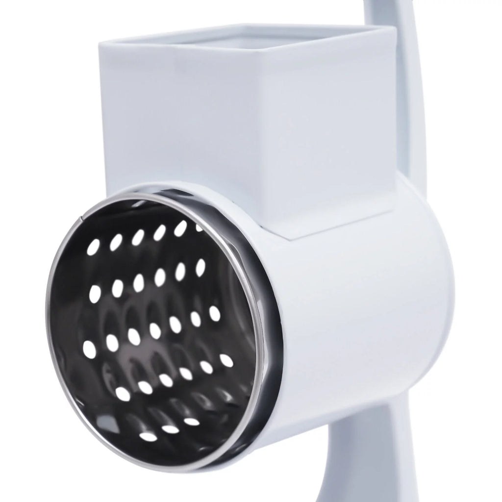 Rotary Cheese Grater with 5 Stainless Steel Drum Blades P386099