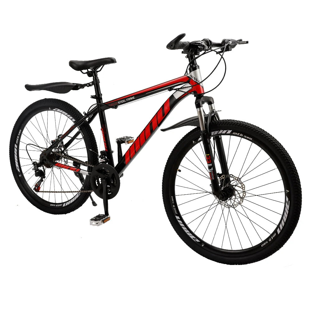 Full Suspension 21 Speed 26 Inch Dual Disc Brake Mountain Bike Z601