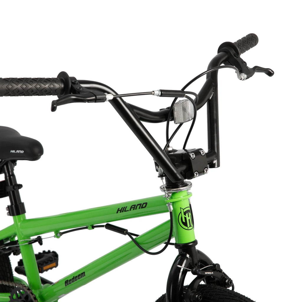 Kids Bike 20 BMX Freestyle Bicycle Black C692647