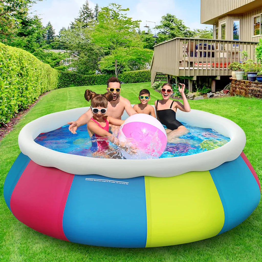 10ft x 30in Inflatable Swimming Pool Y4826