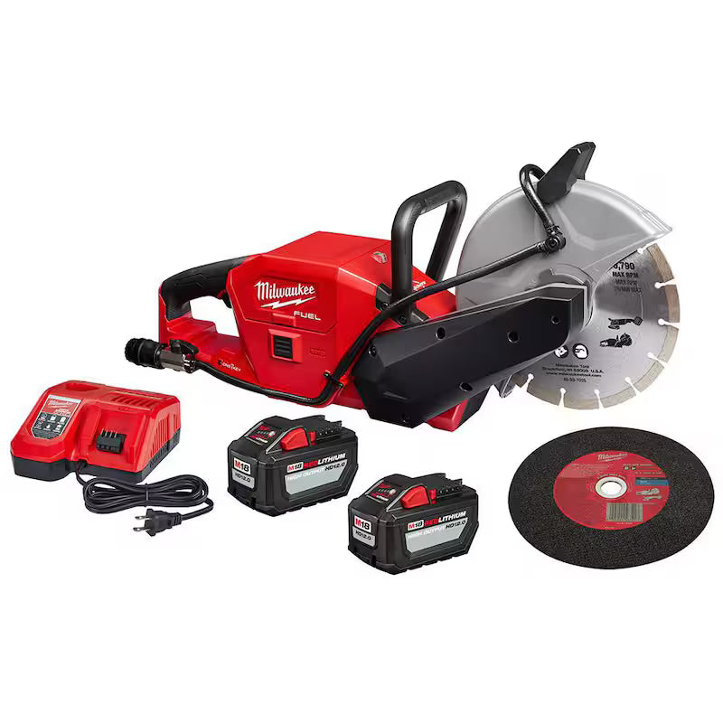 18V Lithium-Ion Brushless Cordless 9 in. Cut Off Saw Kit O83034