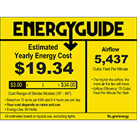 56x22 Ceiling Fan Kit X16552