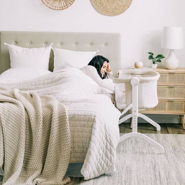 Organic Bassinet & Bedside Sleeper V446
