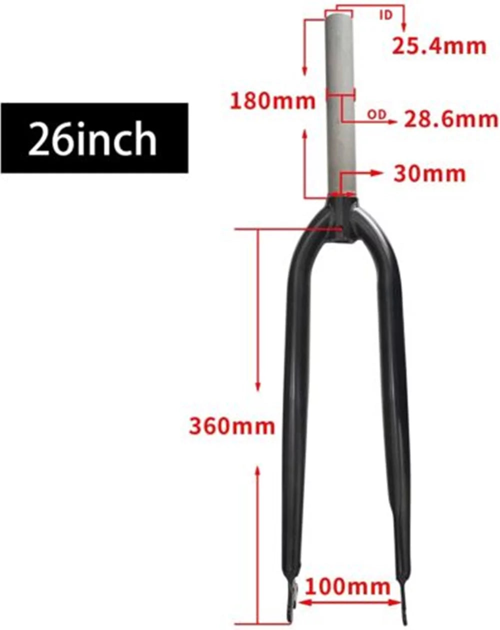 26 inch Bicycle Fork S48826