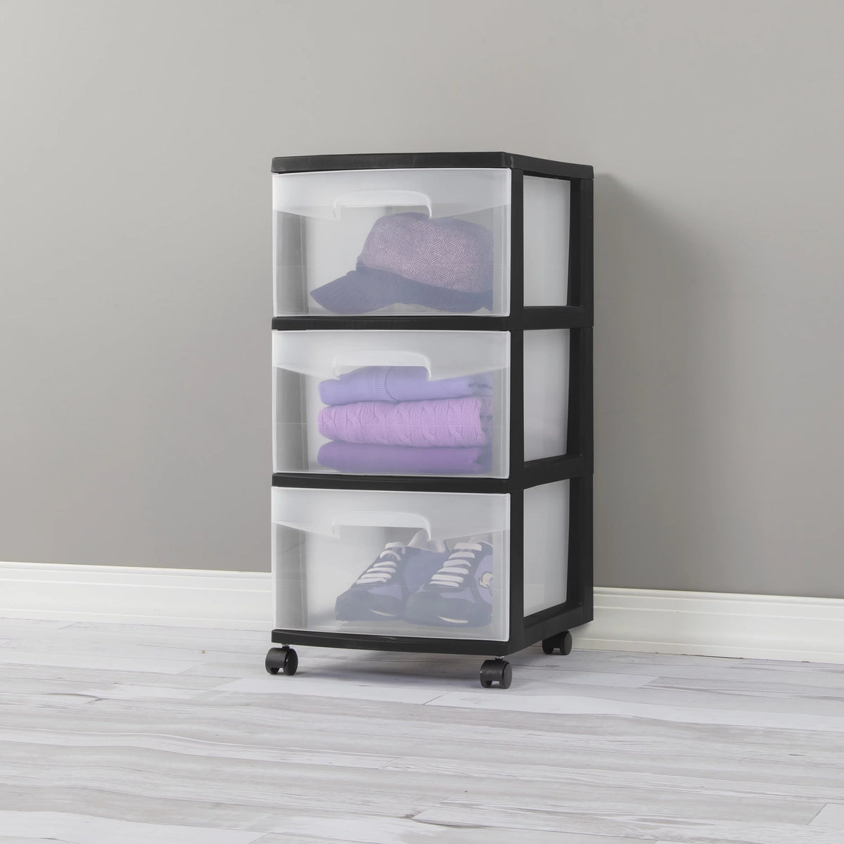 3 Drawer Plastic Cart U63562