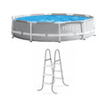 10' x 30 Above Ground Swimming Pool with Filter Pump & Ladder Q71636
