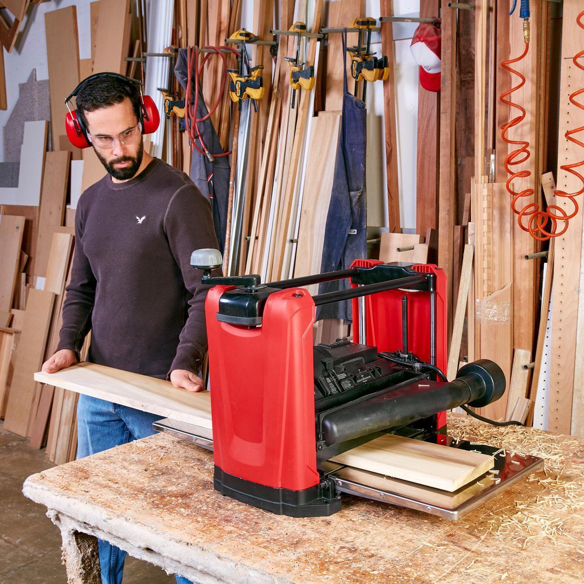 15 Amp 12-1/2 in. Portable Thickness Planer L4861