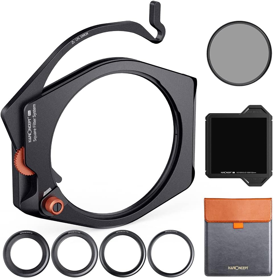Camera Lens Square Filter Holder System Kit V294