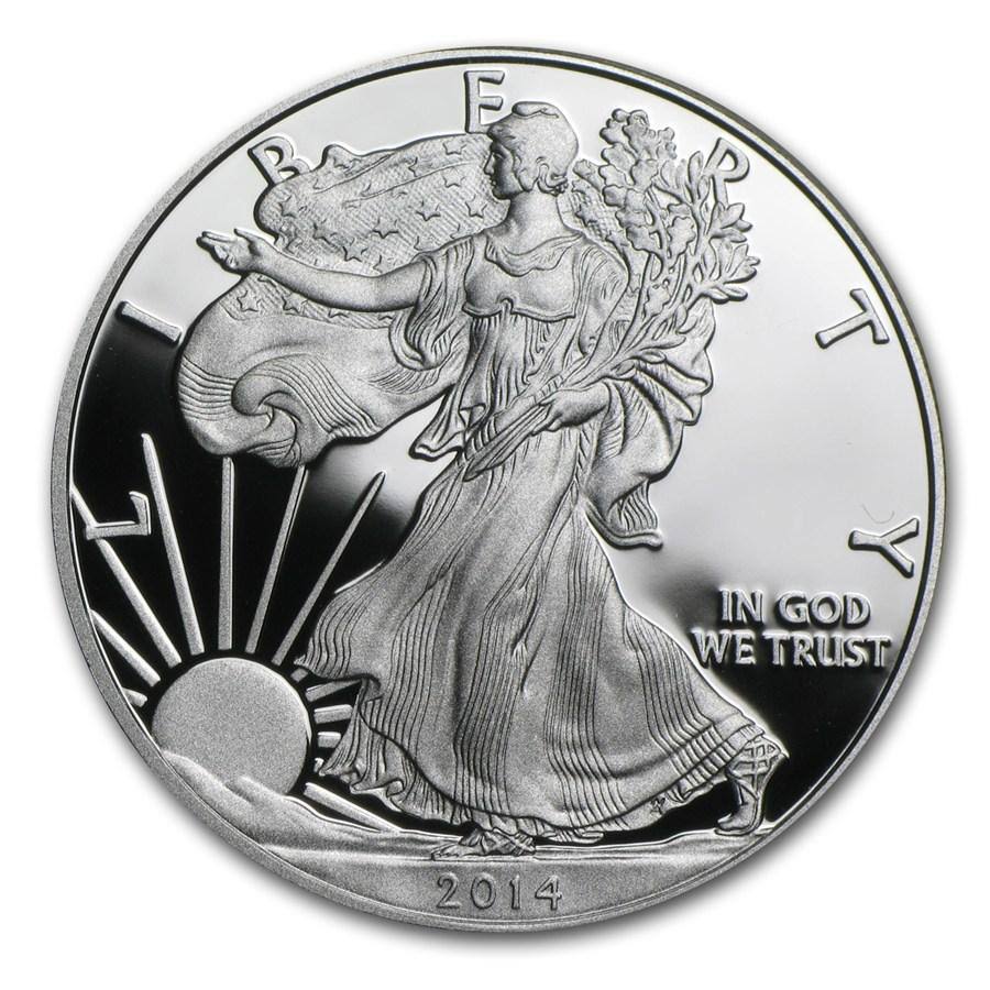1 oz Proof Silver American Eagle H1847