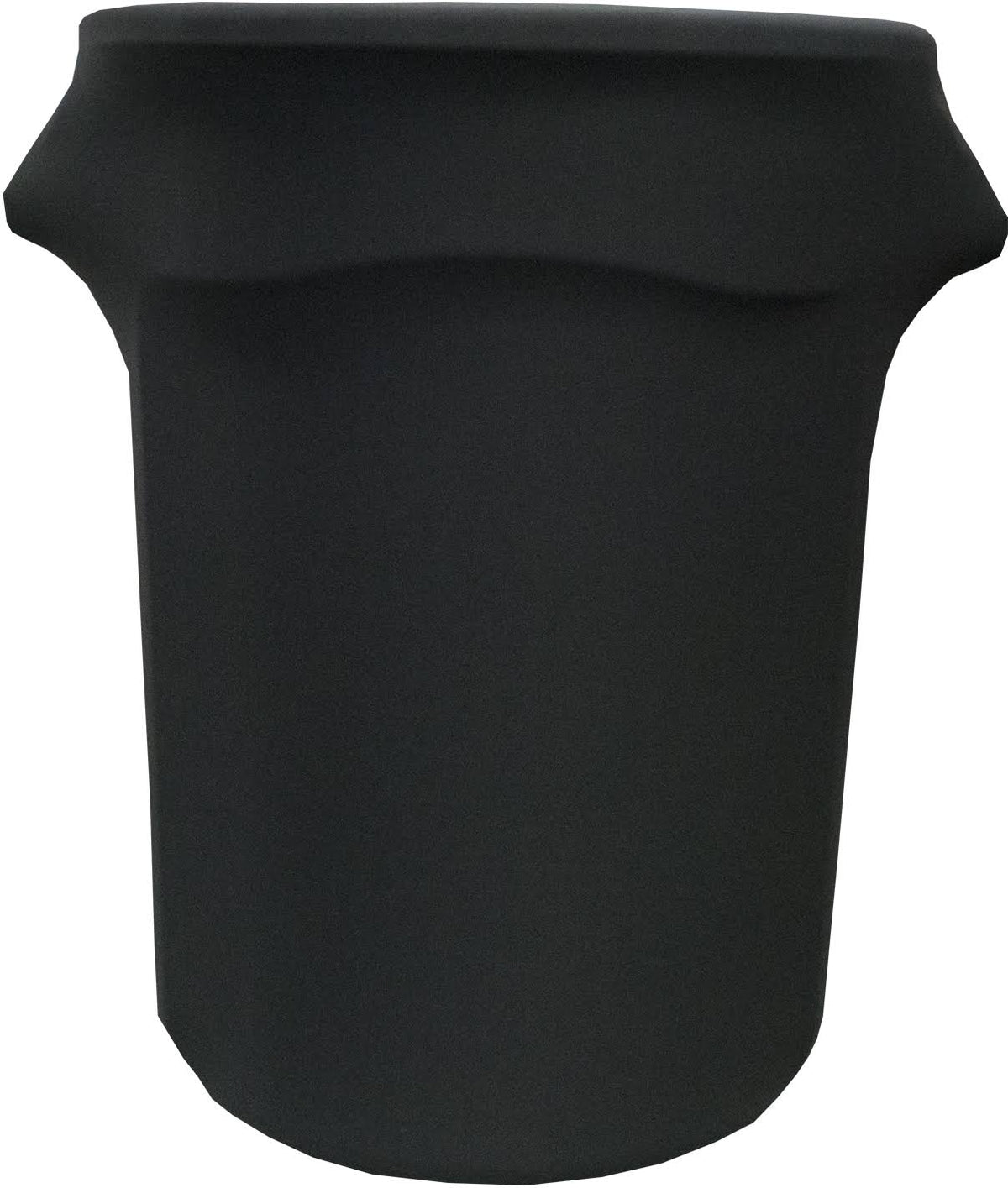 Black 44 Gallon Trash Can Cover E8525