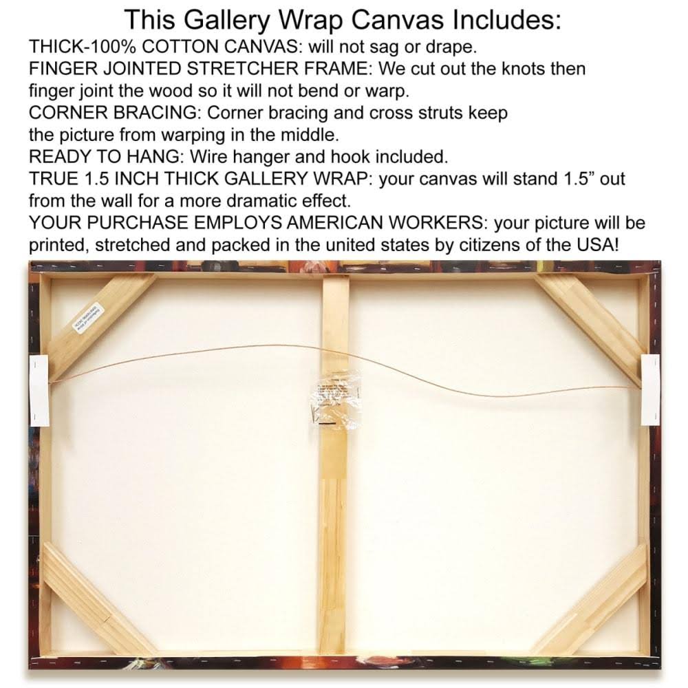 28x22 x 22x22 Fine Art Giclee Print N8388