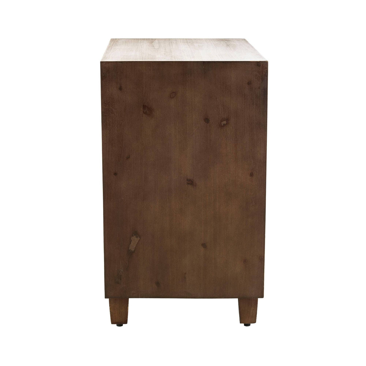 2 Drawer Cabinet Brown P48674
