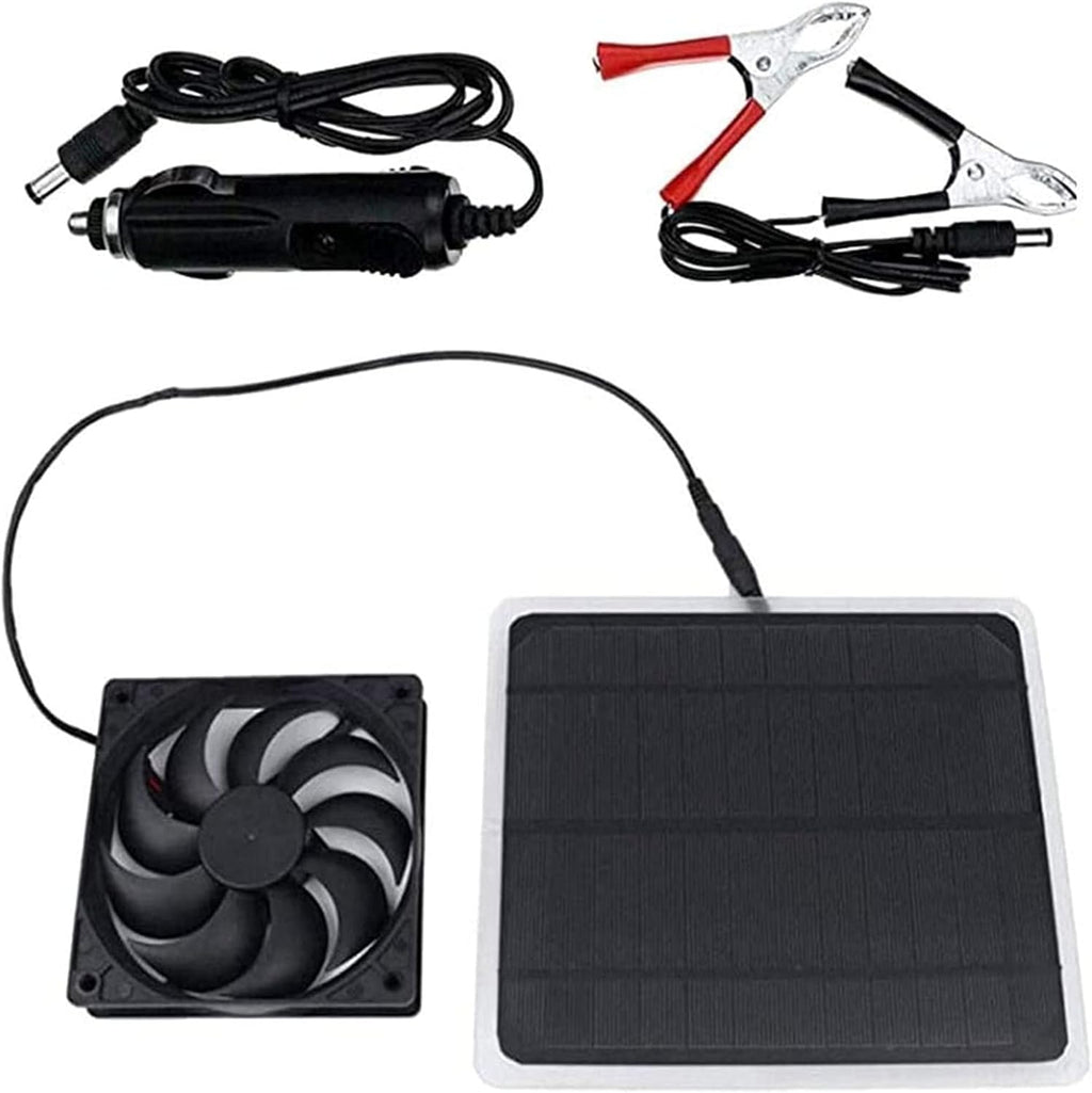 Solar Panel Powered Mini Exhaust Fan 10W 12V P901
