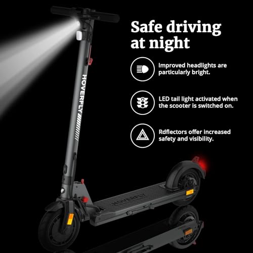 Electric Scooter, 8.5" Pneumatic Tire, 18 Mile, 15.5 Mph, 300w Motor, Foldable O80839