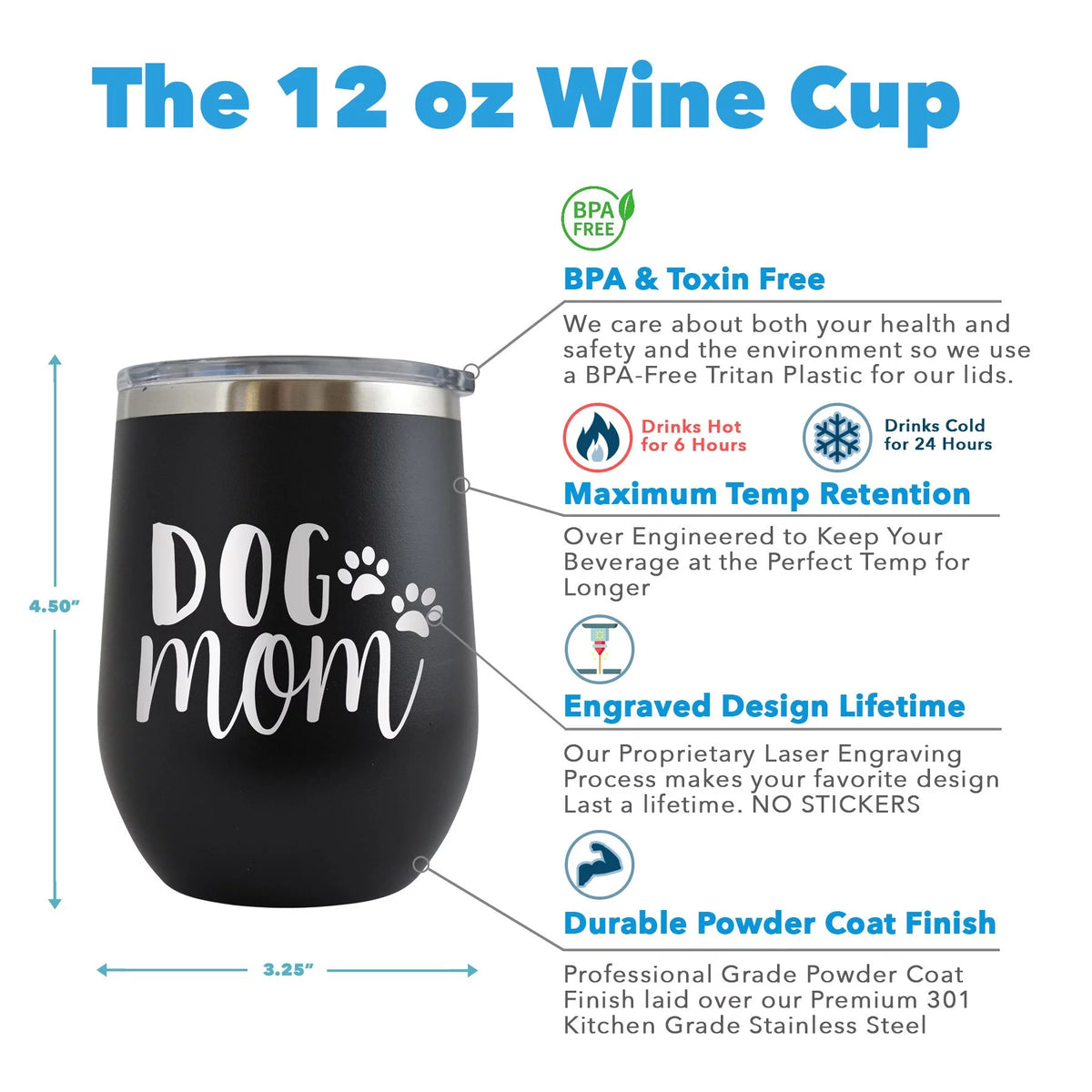 12 oz Red Wine Cup A736