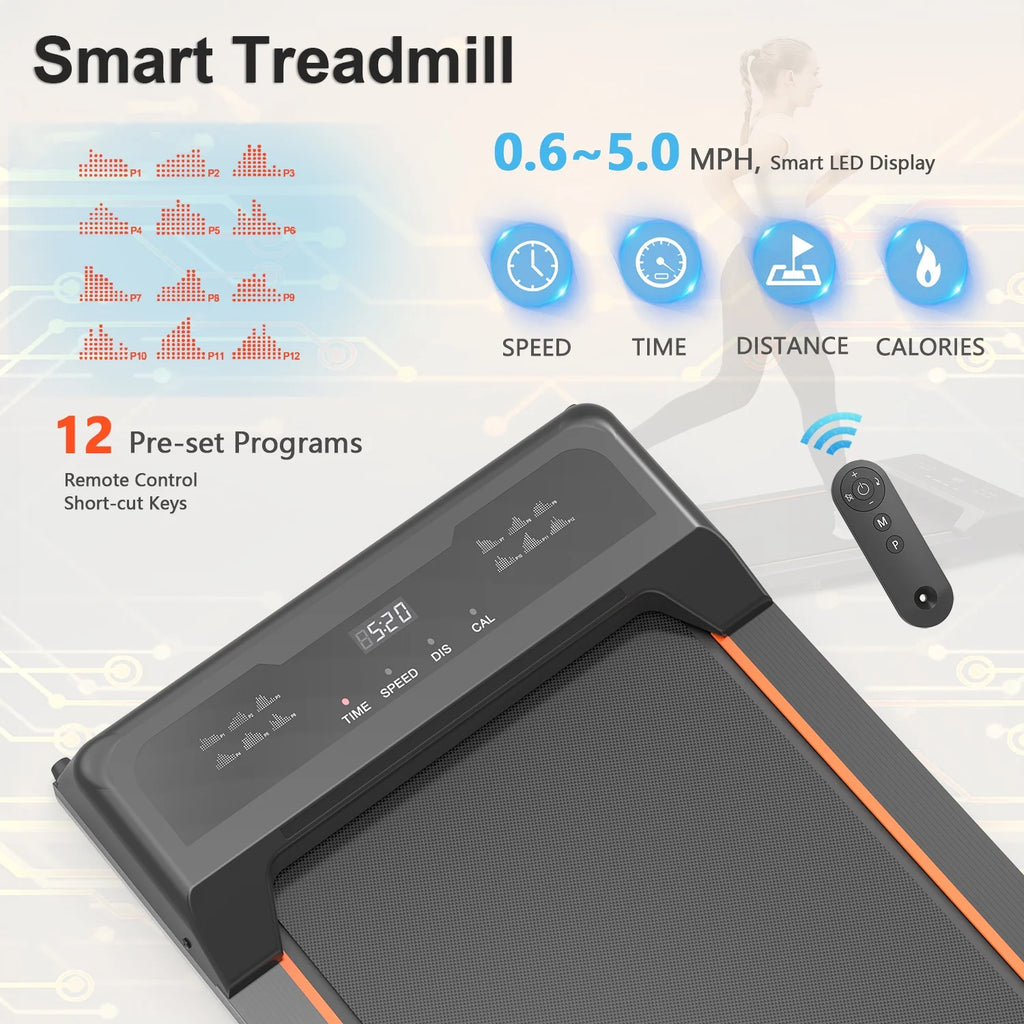 2.5HP Under Desk Electric Treadmill F925215
