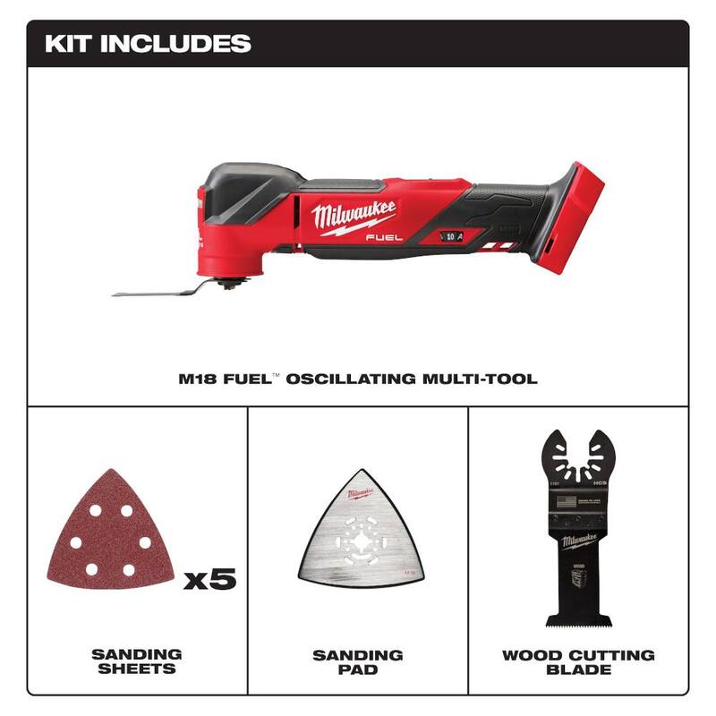 18V Lithium-Ion Cordless Brushless Oscillating Multi-Tool and Compact Router and Jigsaw 3-Tool X2594