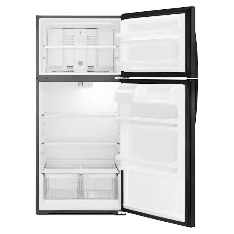 Black Top Freezer Refrigerator E41102
