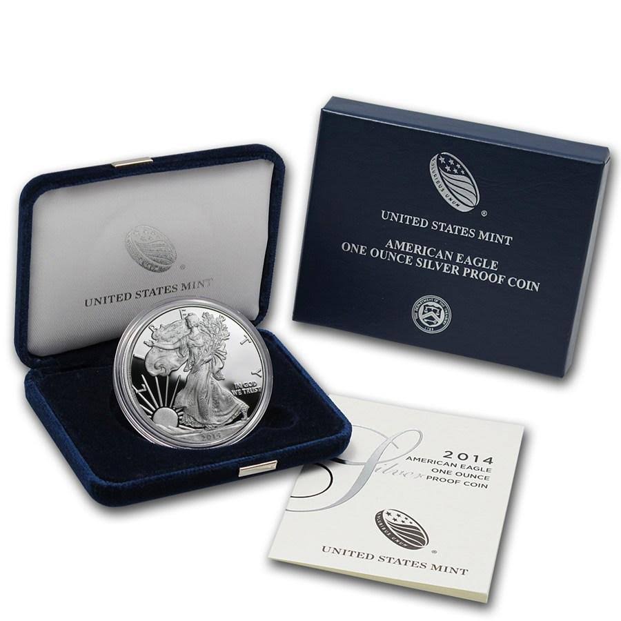 1 oz Proof Silver American Eagle H1847