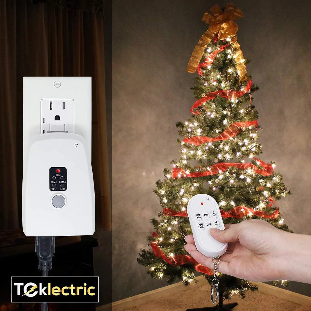 Remote Control Outlet with Countdown Timer, 1000 Watt 15A Heavy Duty L390