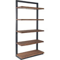 Light Brown Acacia Solid Wood Bookcase G63384