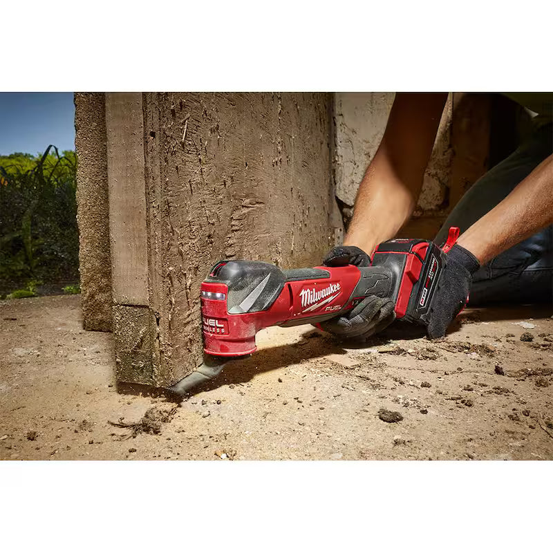 18V Lithium-Ion Cordless Brushless Oscillating Multi-Tool and Compact Router and Jigsaw 3-Tool X2594