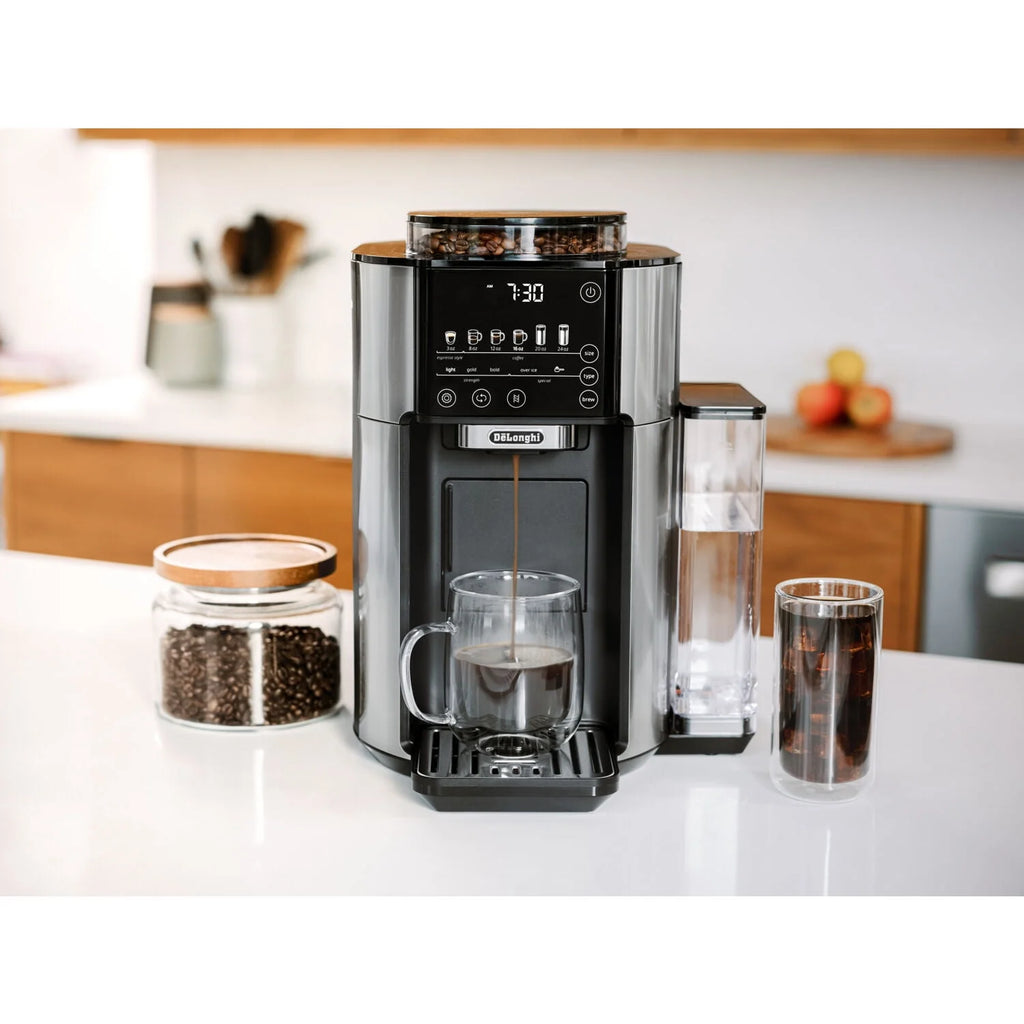 Automatic Single-Serve Drip Coffee Maker with Built-In Grinder W5099