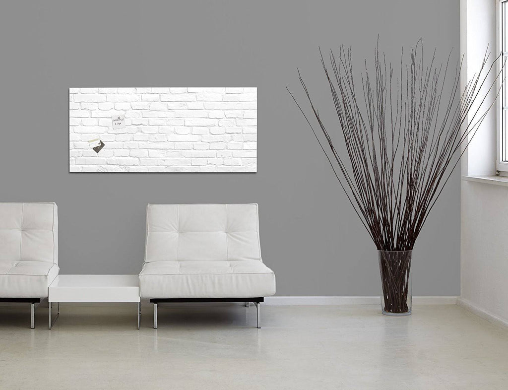 White Magnetic Glass Board S92295