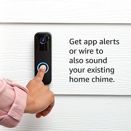 Black Video Doorbell L2938
