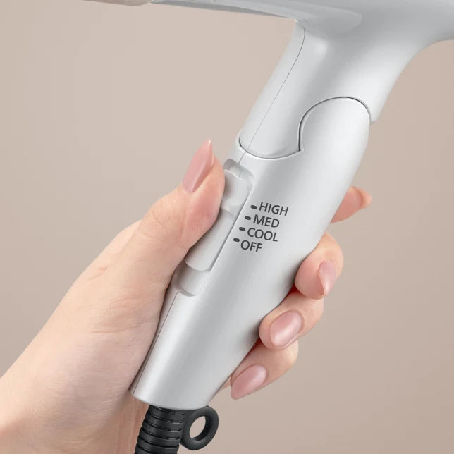 White Folding Handle Hair Dryer B841612