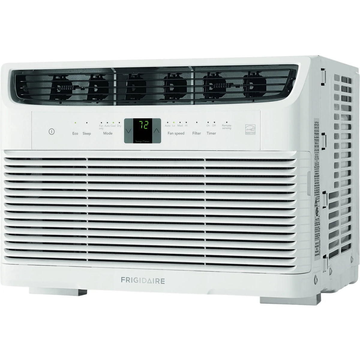 5,000 BTU 115V Window-Mounted Mini-Compact Air Conditioner with Remote Control, White Z363