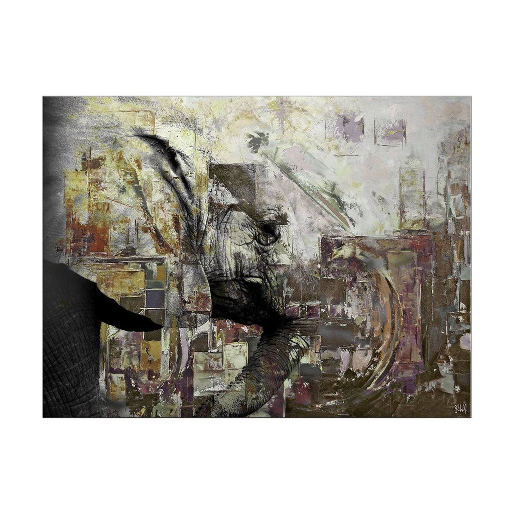 Abstract Animal Canvas Art 40x22 W x 30x22 H K4173