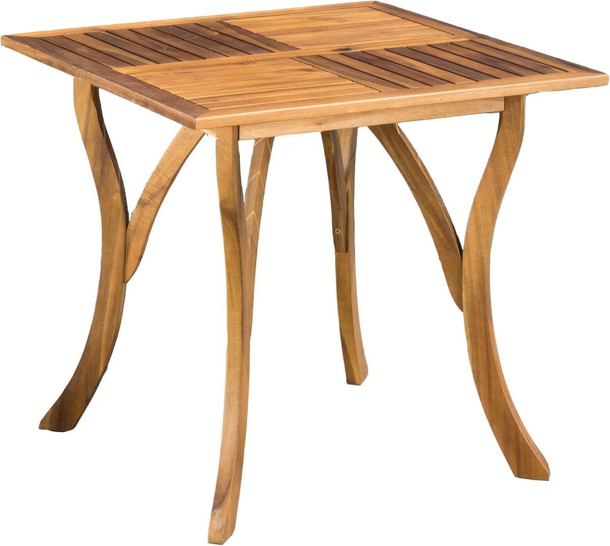 Acacia Wood Square Table Pack of 2 L577213
