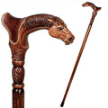 Hand Carved Wooden Walking Cane 36” Q81216