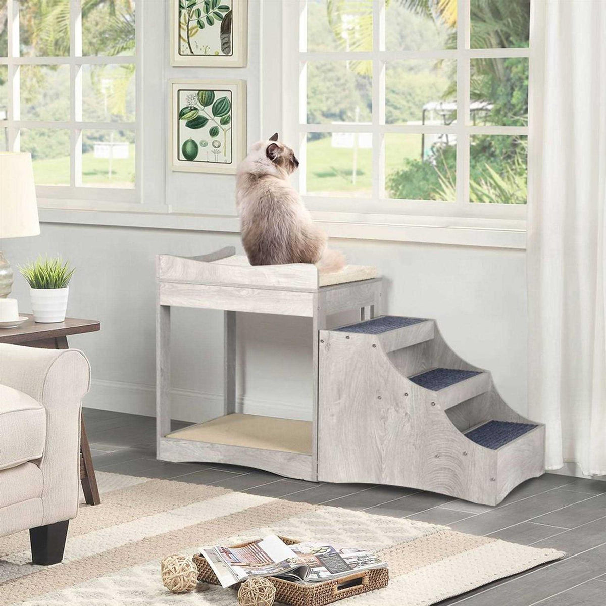 Pet Bunk Bed with Removable Step H218590