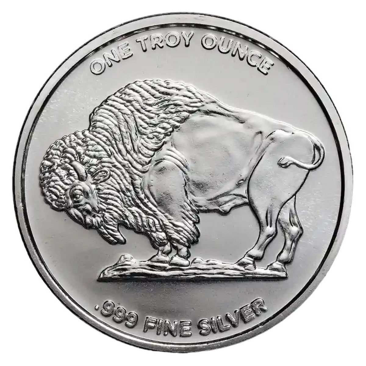 1 oz Silver Buffalo Round Tube of 20 I129