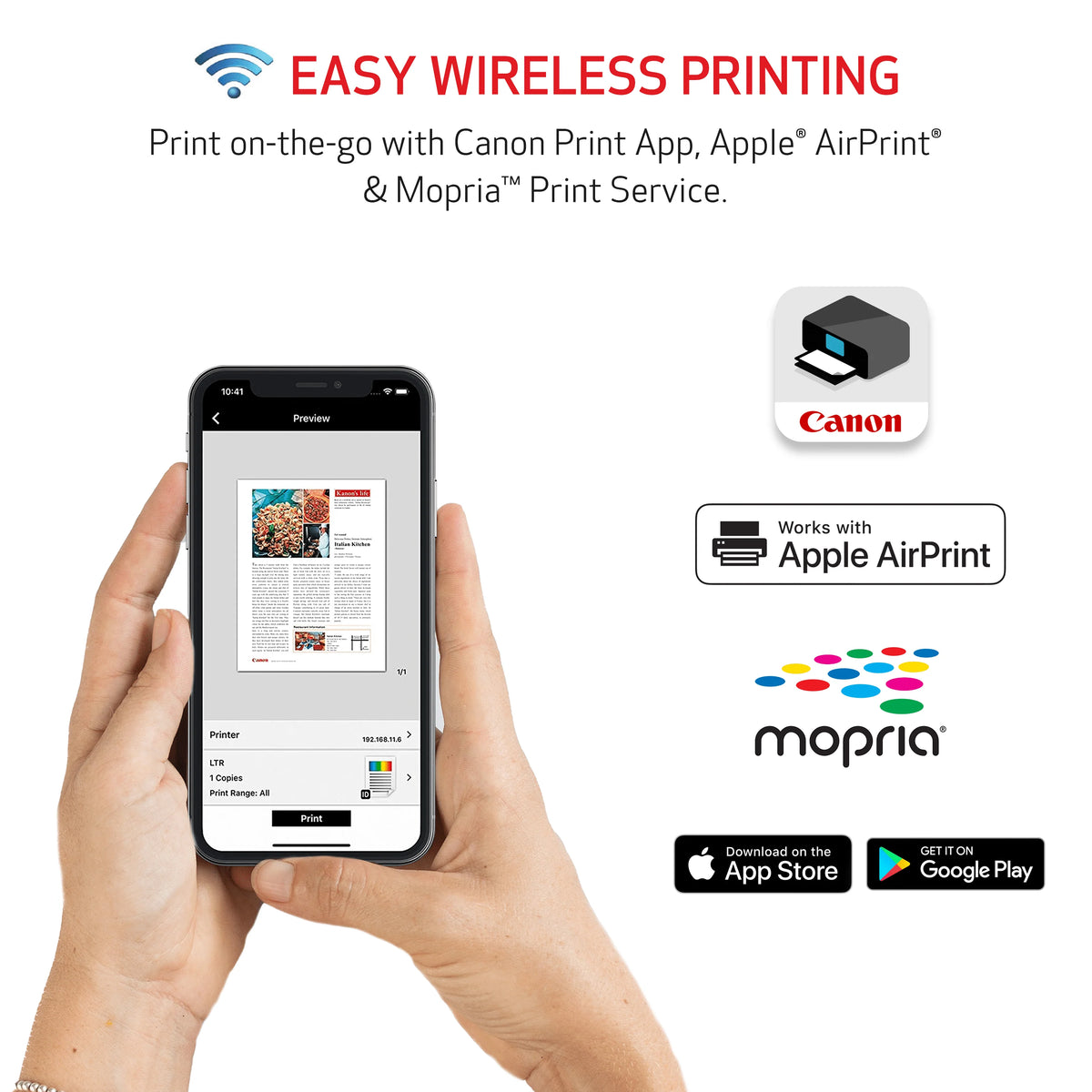 Wireless All-In-One Printer D464325